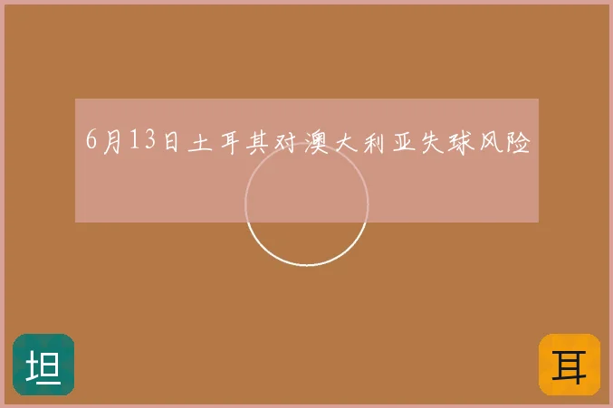 6月13日土耳其对澳大利亚失球风险